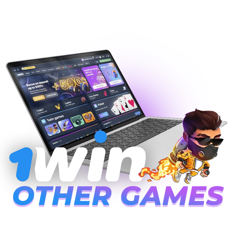 Play other exciting games on 1win.