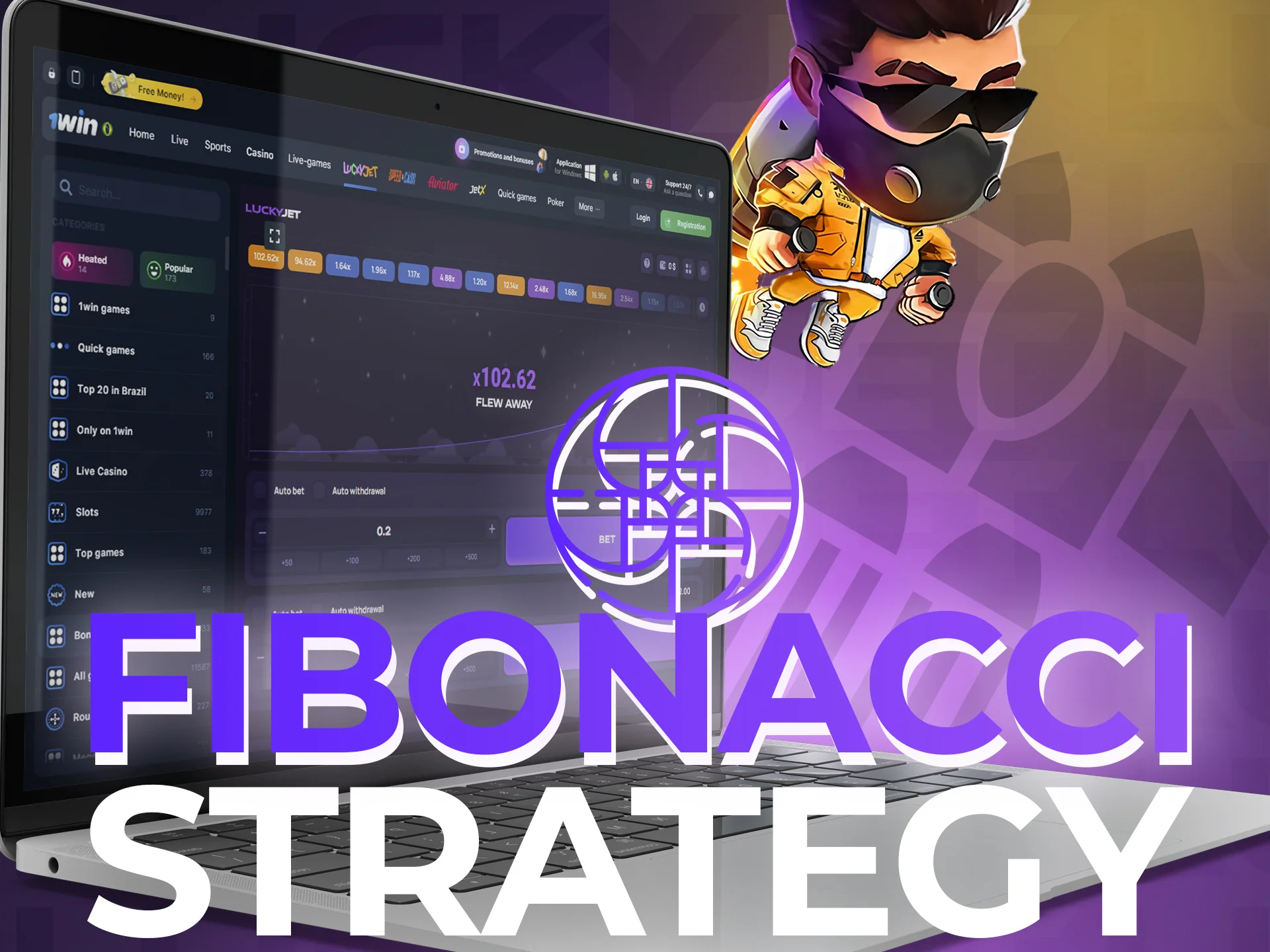 Learn more about the Fibonacci strategy.