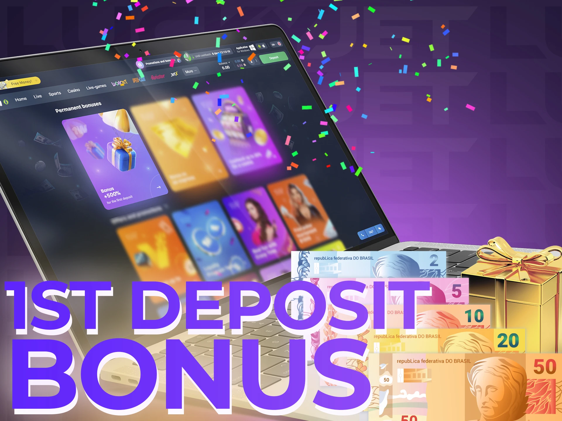 Get a special bonus on your first deposit at 1win.