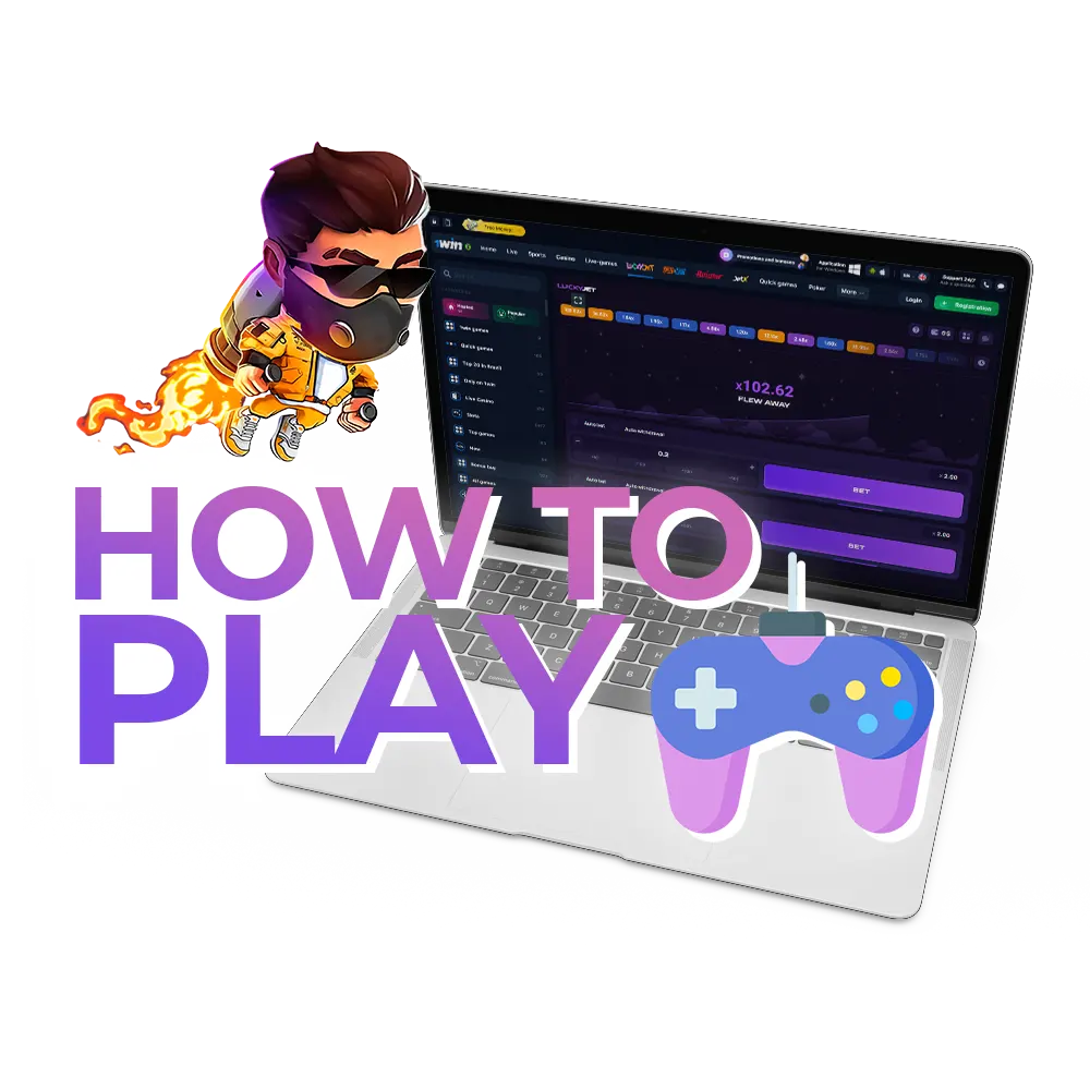 Learn how to play Lucky Jet at 1win.