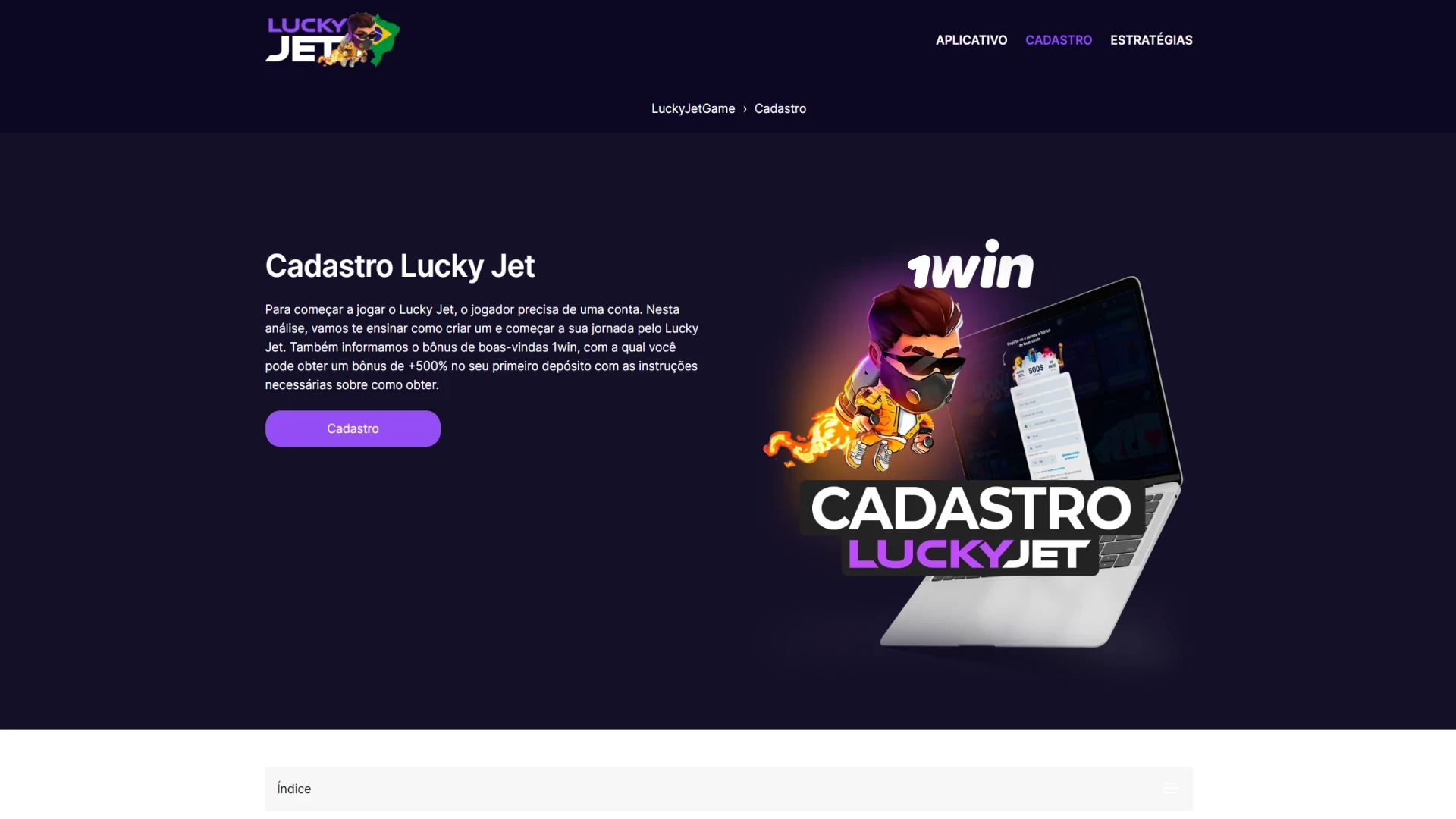 Ir para o 1win site oficial.