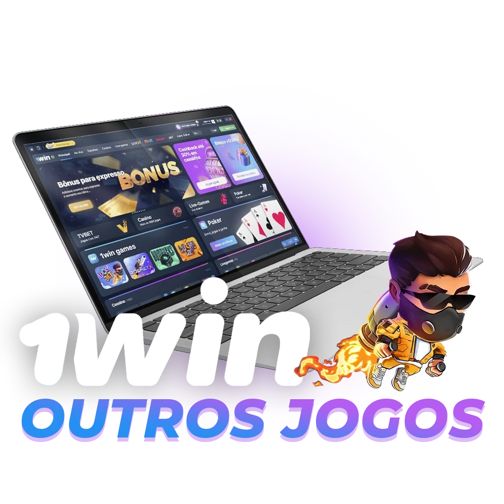 Jogue outros jogos emocionantes no 1win.